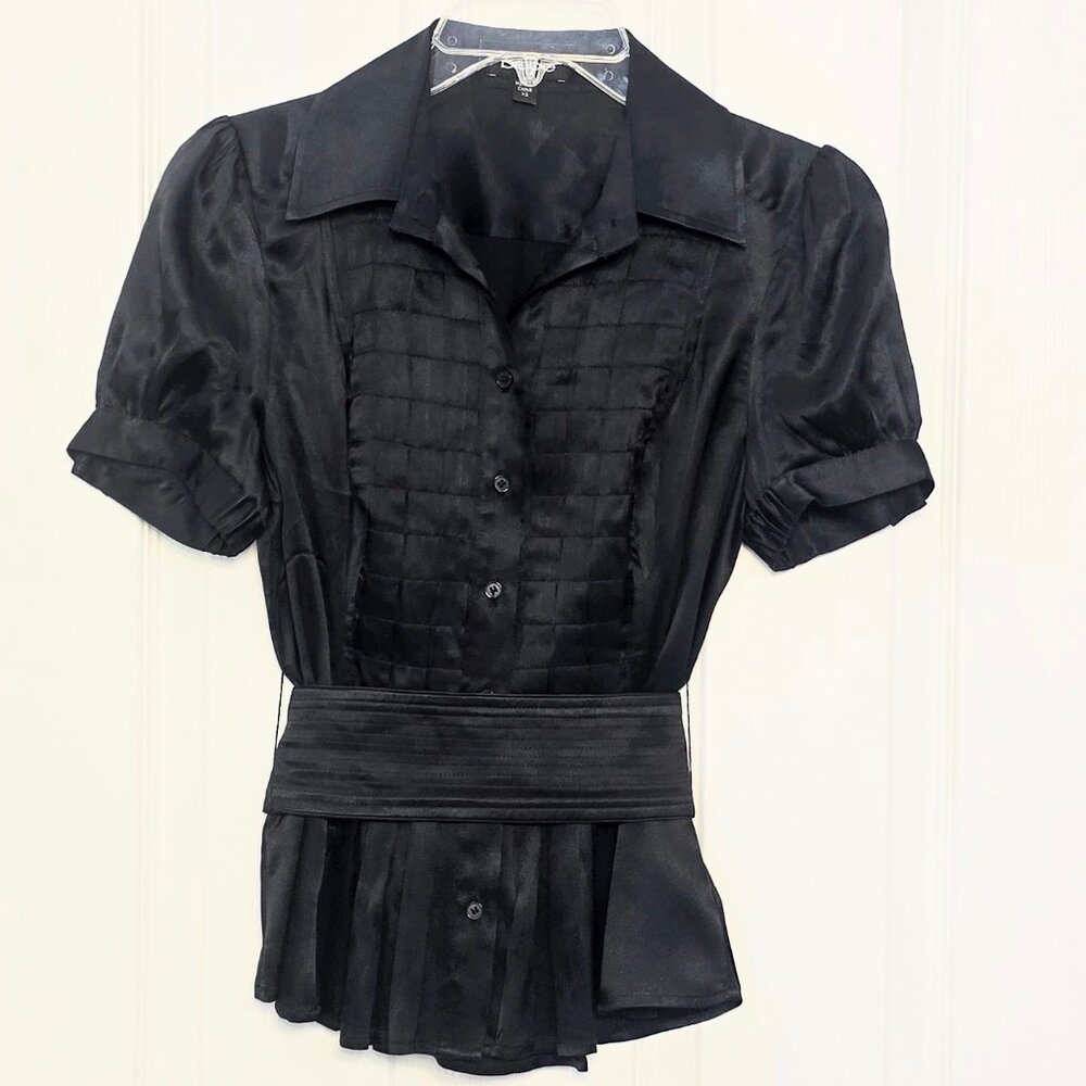 BEBE Silk Blouse - Size XS